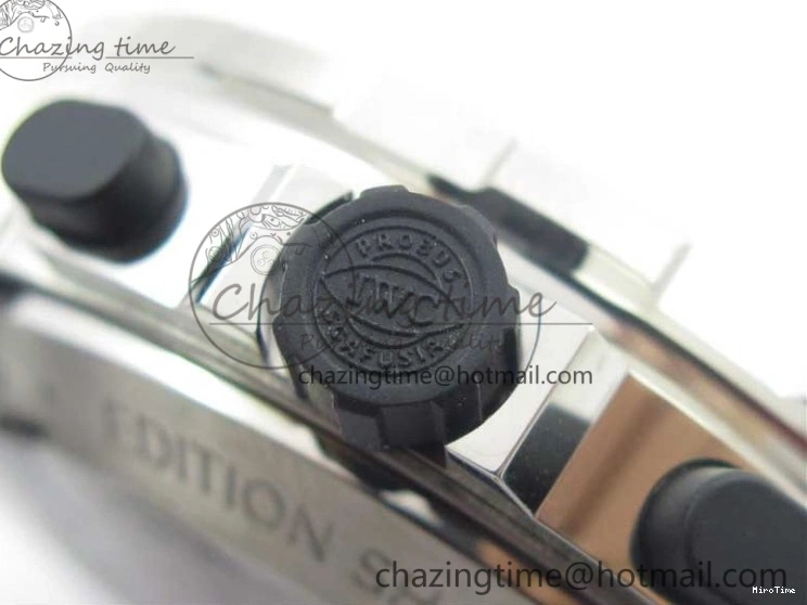 MIROTIME 0110 Aquatimer Chrono IW376803 V6F 1:1 Best Edition Gray Dial on Rubber Strap A FlexibleFit 7153